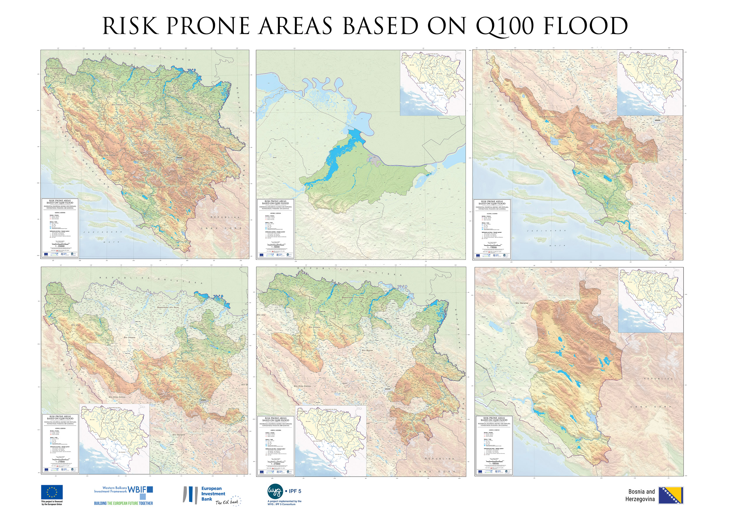 Flood Risk Map By Address The Eu-Backed Development Of Flood Risk Maps For Bosnia And Herzegovina