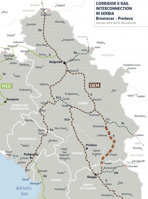Launch of EU-supported Technical Assistance for Corridor X Rail Section between Serbia and North Macedonia