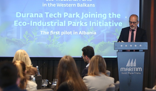 Durana Tech Park Joins the Eco-Industrial Parks Initiative in Albania