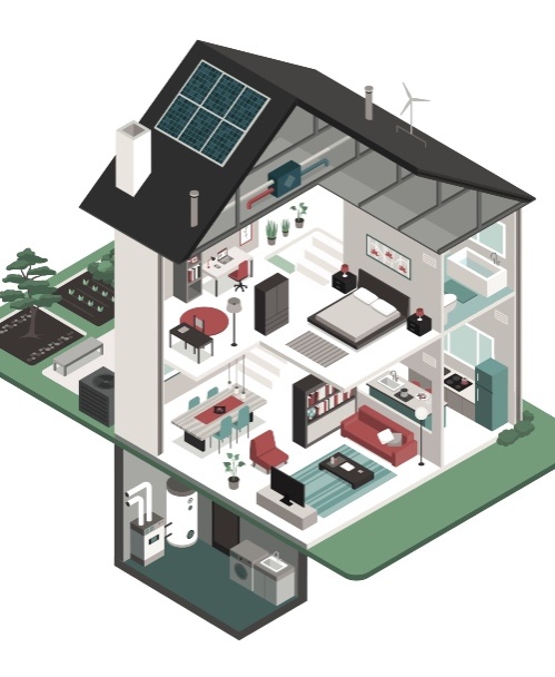 Energy efficient homes protect the environment, save energy and money