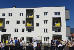 Social housing project Gorazde, BIH; September 2023